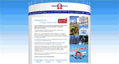 Desktop Screenshot of omegachem.com.au